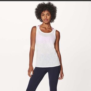 Brand New With Tags Lululemon Hint of Sheer Singlet